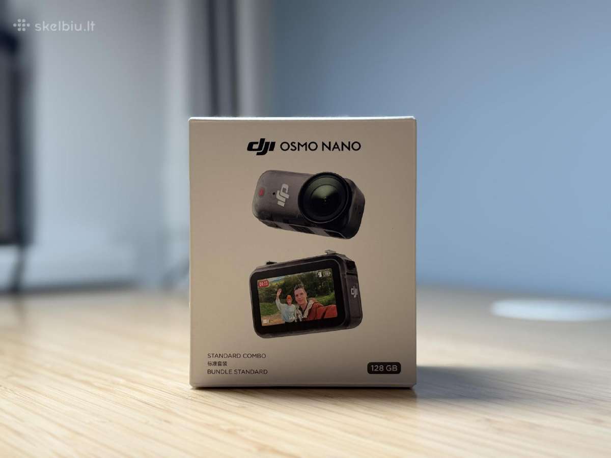 Dji Osmo Nano Standard Combo (128gb). Su garantija
