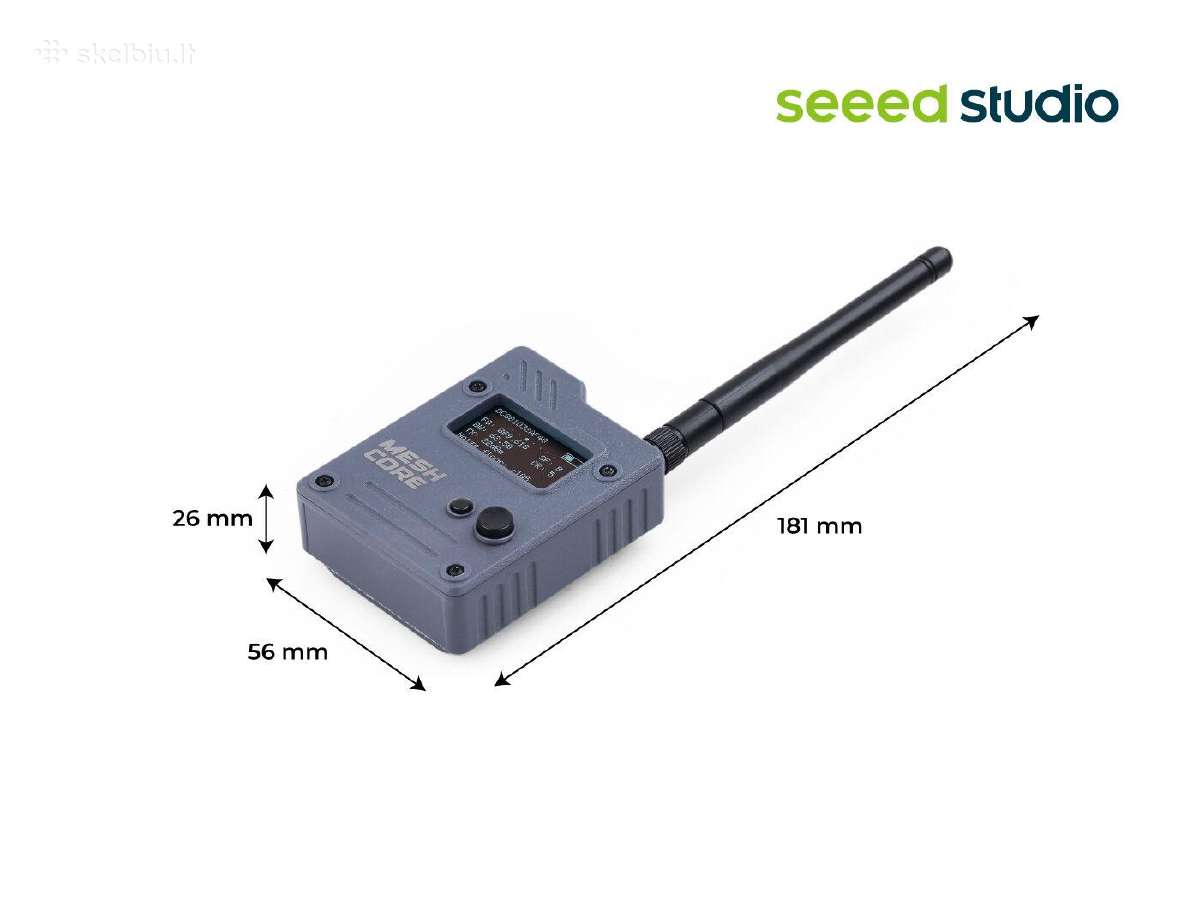Seeedstudio Solar ir Wio tracker Lora Meshcore - nuotraukos Nr. 4