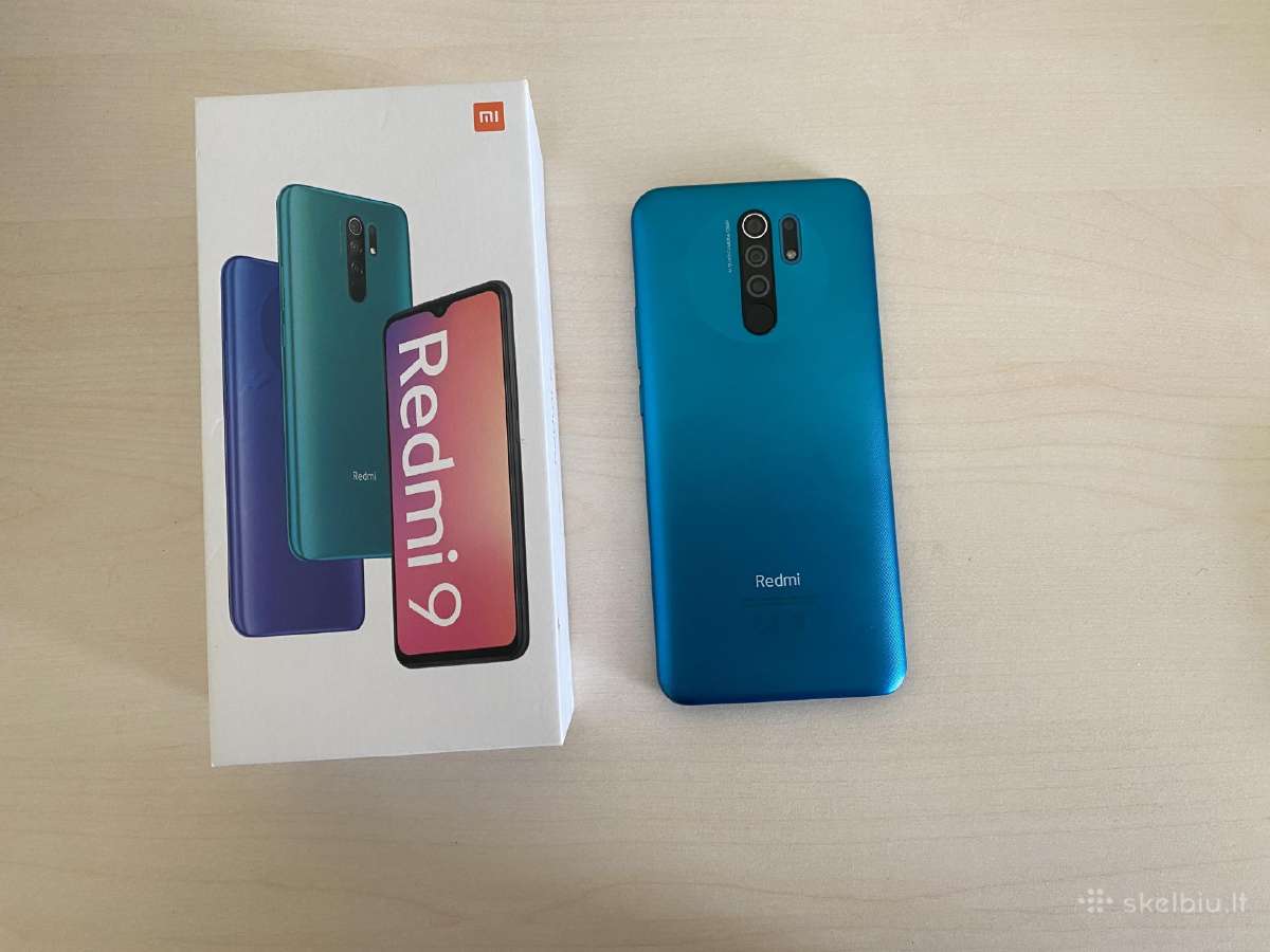 Xiaomi Redmi 9 idealios būklės
