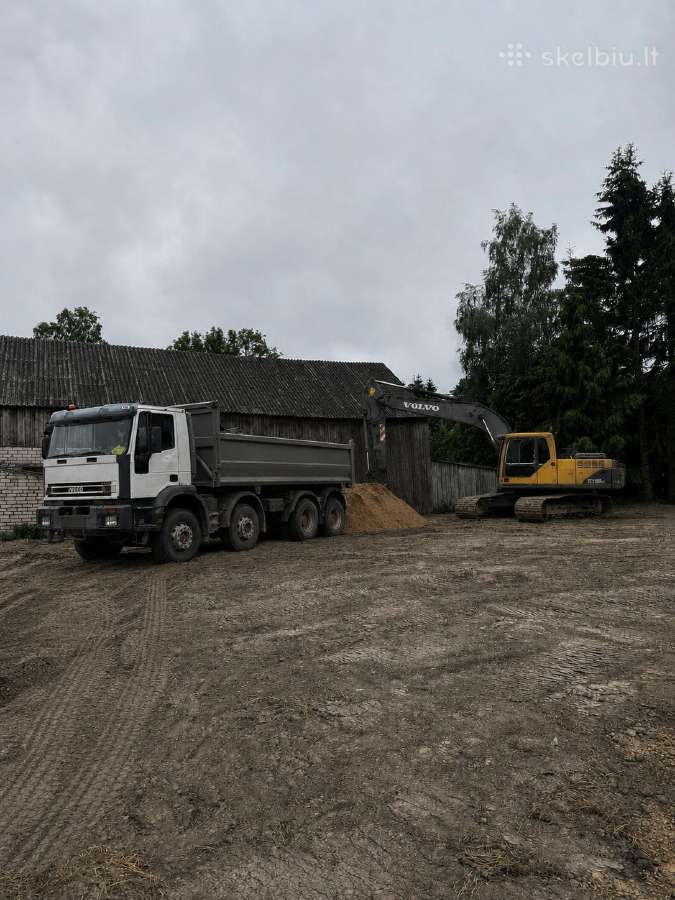 Smėlis, Žvyras,skalda, Juodžemis, Maltas Betonas - nuotraukos Nr. 2