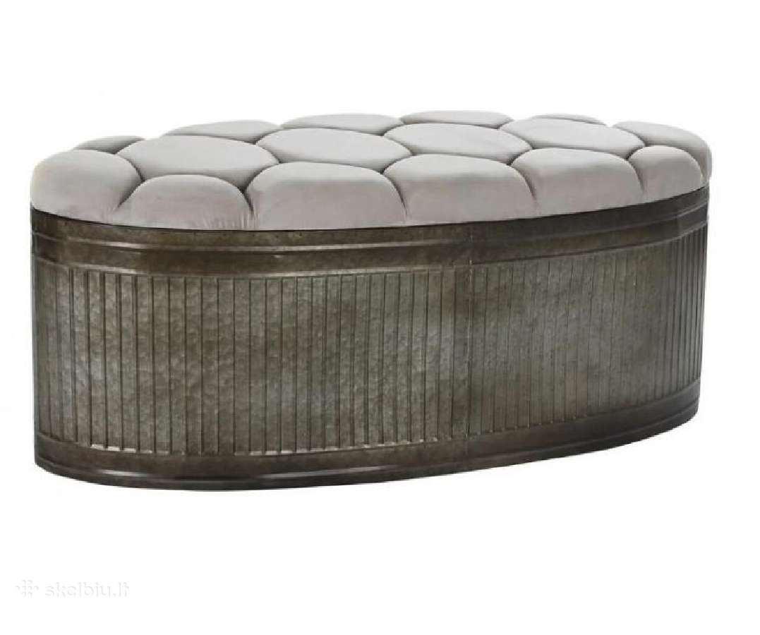 Suoliukas Dkd Home Decor, pilkas