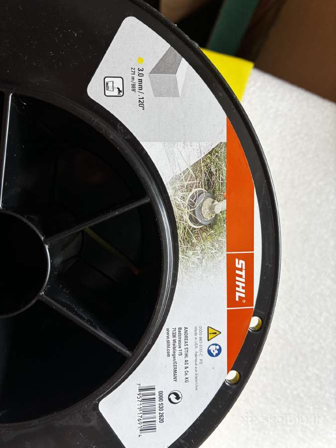 Parduodu Stihl pjovimo valą keturkampis 3mm, 271me - nuotraukos Nr. 2