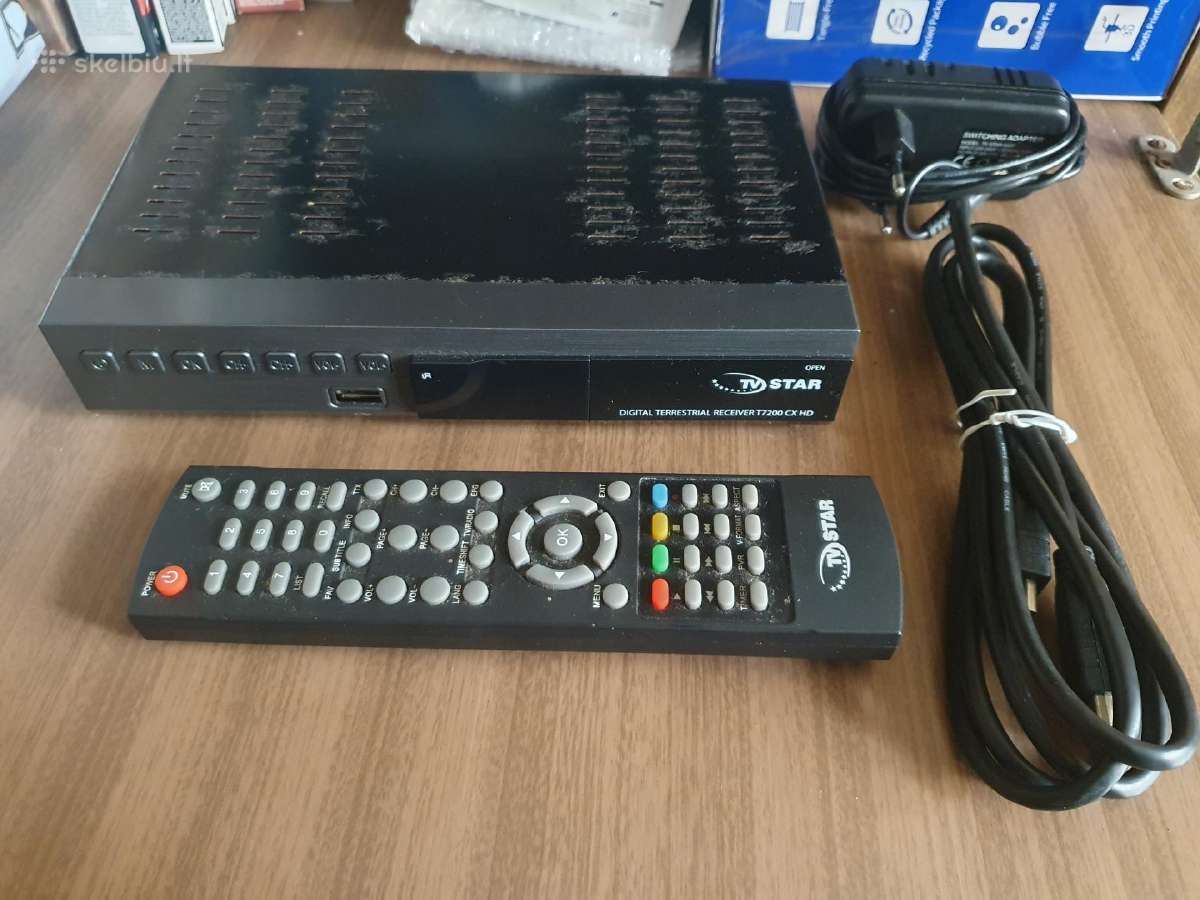 Skaitmeninės TV priedėlis TV Star T7200 CX HD