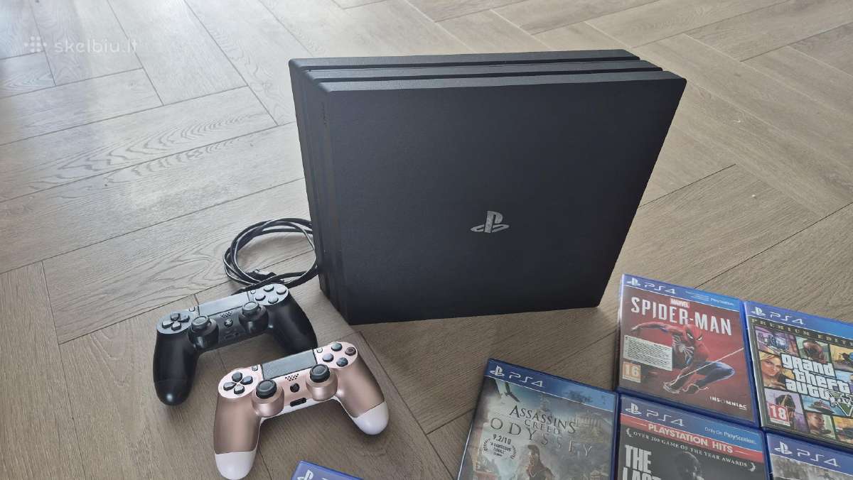Ps4 pro + žaidimai - nuotraukos Nr. 2