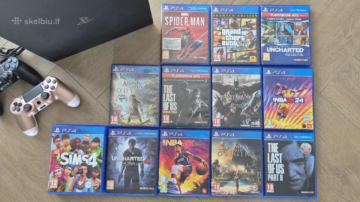 Ps4 pro + žaidimai - nuotraukos Nr. 3