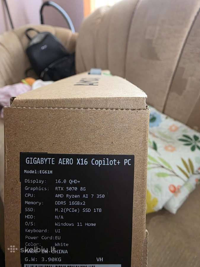 Gigabyte aero X16
