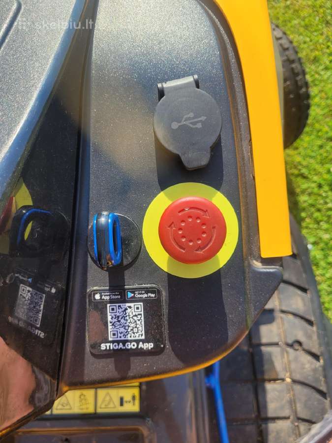 Stiga Estate 798e elektrinis traktoriukas - nuotraukos Nr. 14