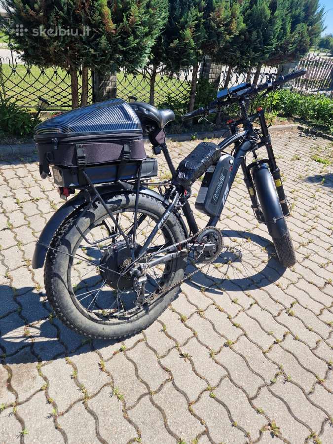 Naudotas elektrinis dviratis fat bike
