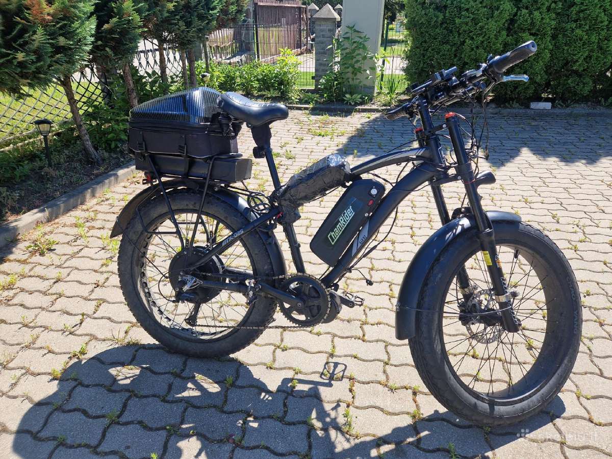 Naudotas elektrinis dviratis fat bike - nuotraukos Nr. 4