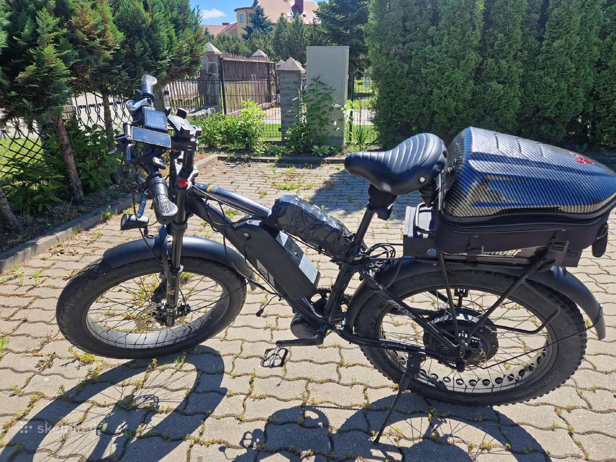 Naudotas elektrinis dviratis fat bike - nuotraukos Nr. 5