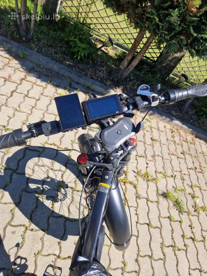 Naudotas elektrinis dviratis fat bike - nuotraukos Nr. 7