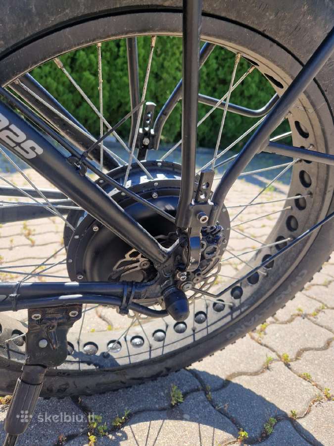 Naudotas elektrinis dviratis fat bike - nuotraukos Nr. 12