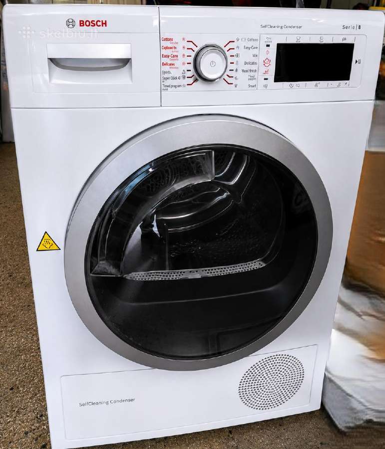 Bosch Serie 8 džiovyklė dalims arba remontui