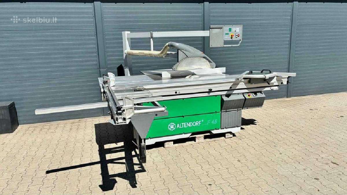 Formatinio pjovimo staklės Altendorf F45