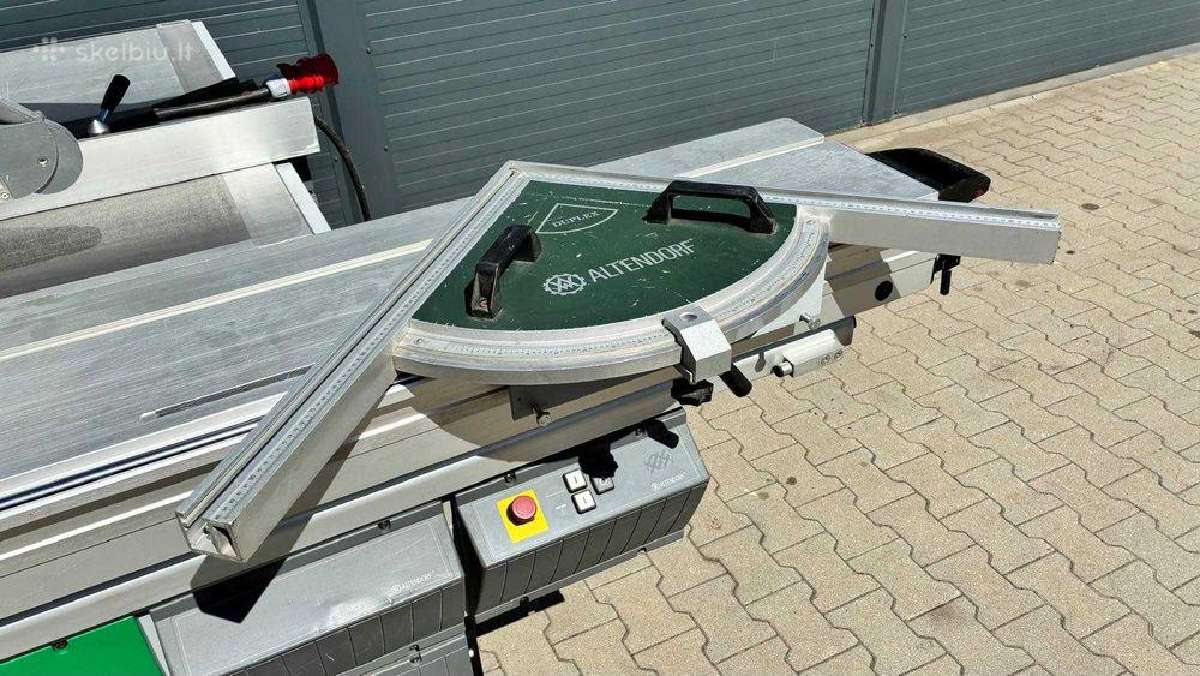 Formatinio pjovimo staklės Altendorf F45 - nuotraukos Nr. 3