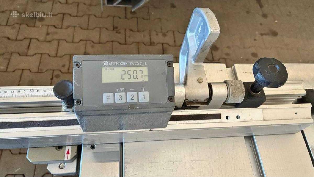 Formatinio pjovimo staklės Altendorf F45 - nuotraukos Nr. 7