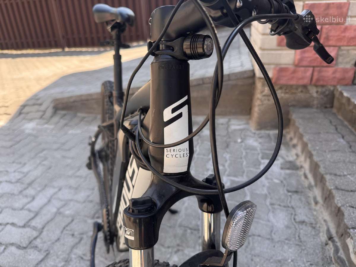 Puikios būklės elektrinis hibridinis dviratis - nuotraukos Nr. 5