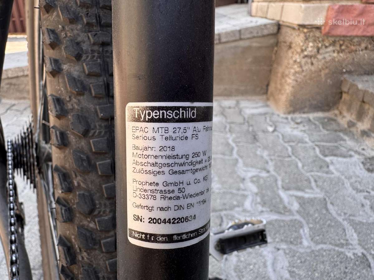 Puikios būklės elektrinis hibridinis dviratis - nuotraukos Nr. 7