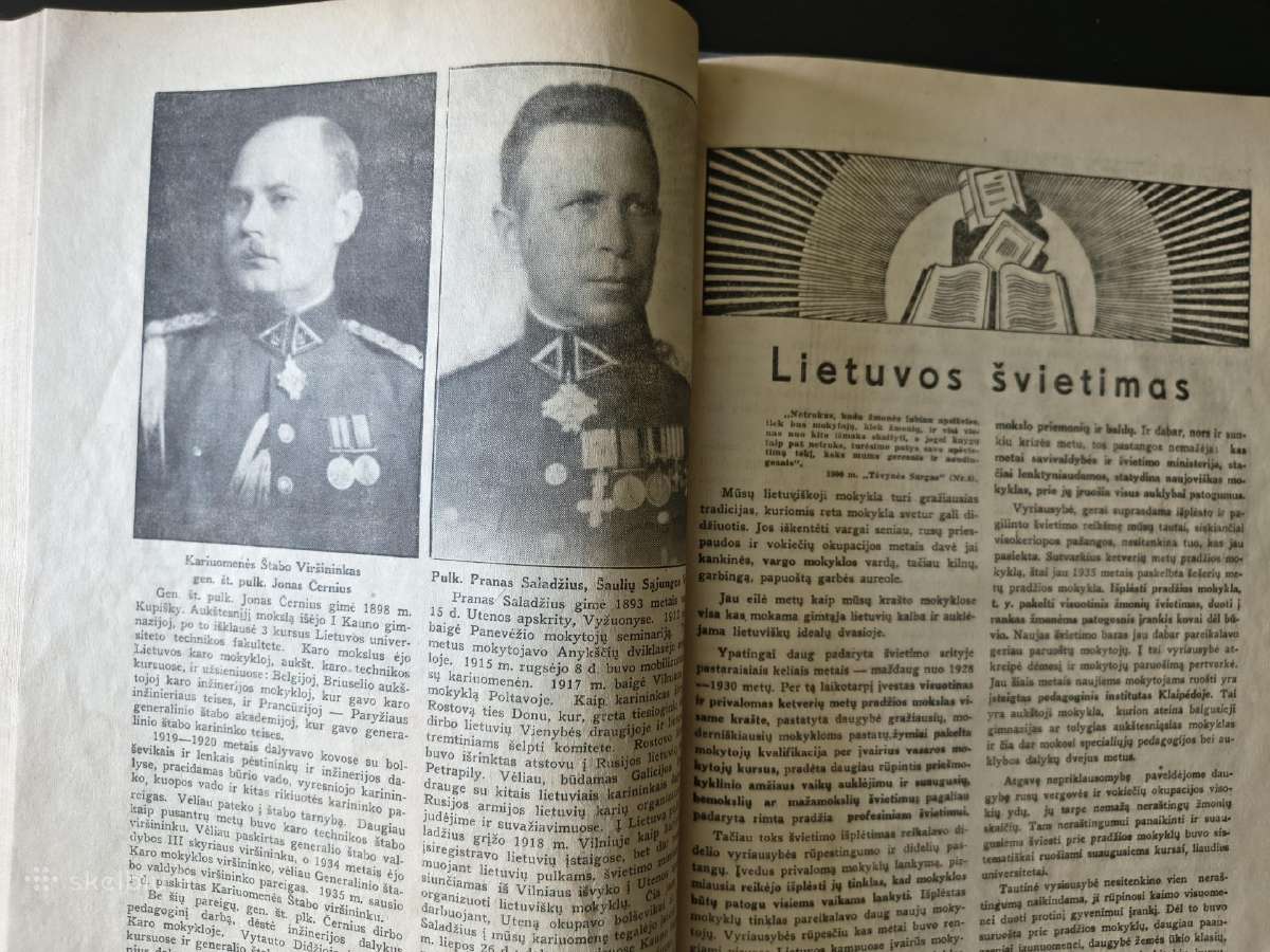 Specialus metinis "Kario" leidinys 1936m.