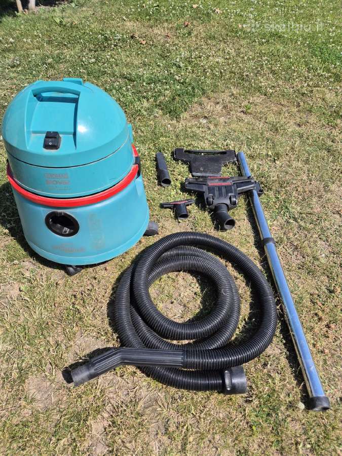 Sauso valymo siurblys su vandens filtru