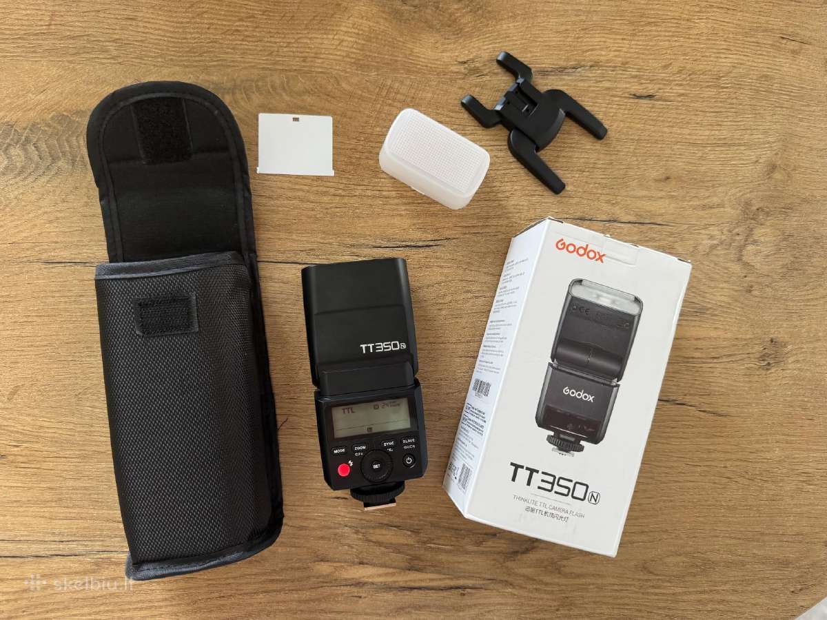 Blykstė Godox Tt350n (Nikon sistemai)