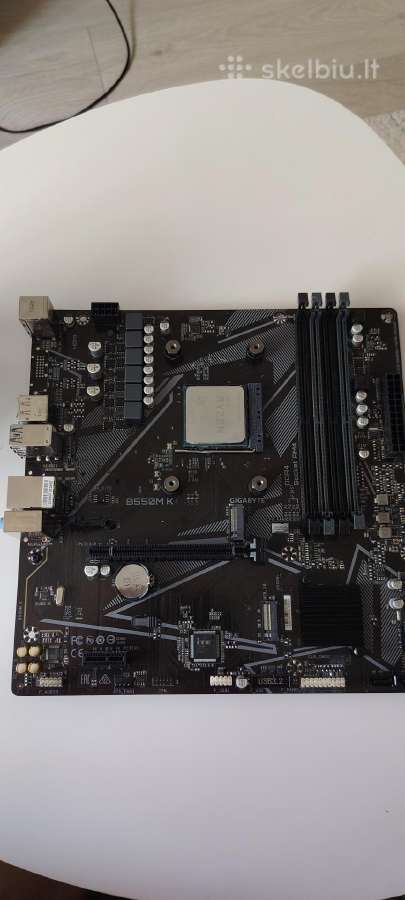 Ryzen 5600 + Gigabyte B550m K