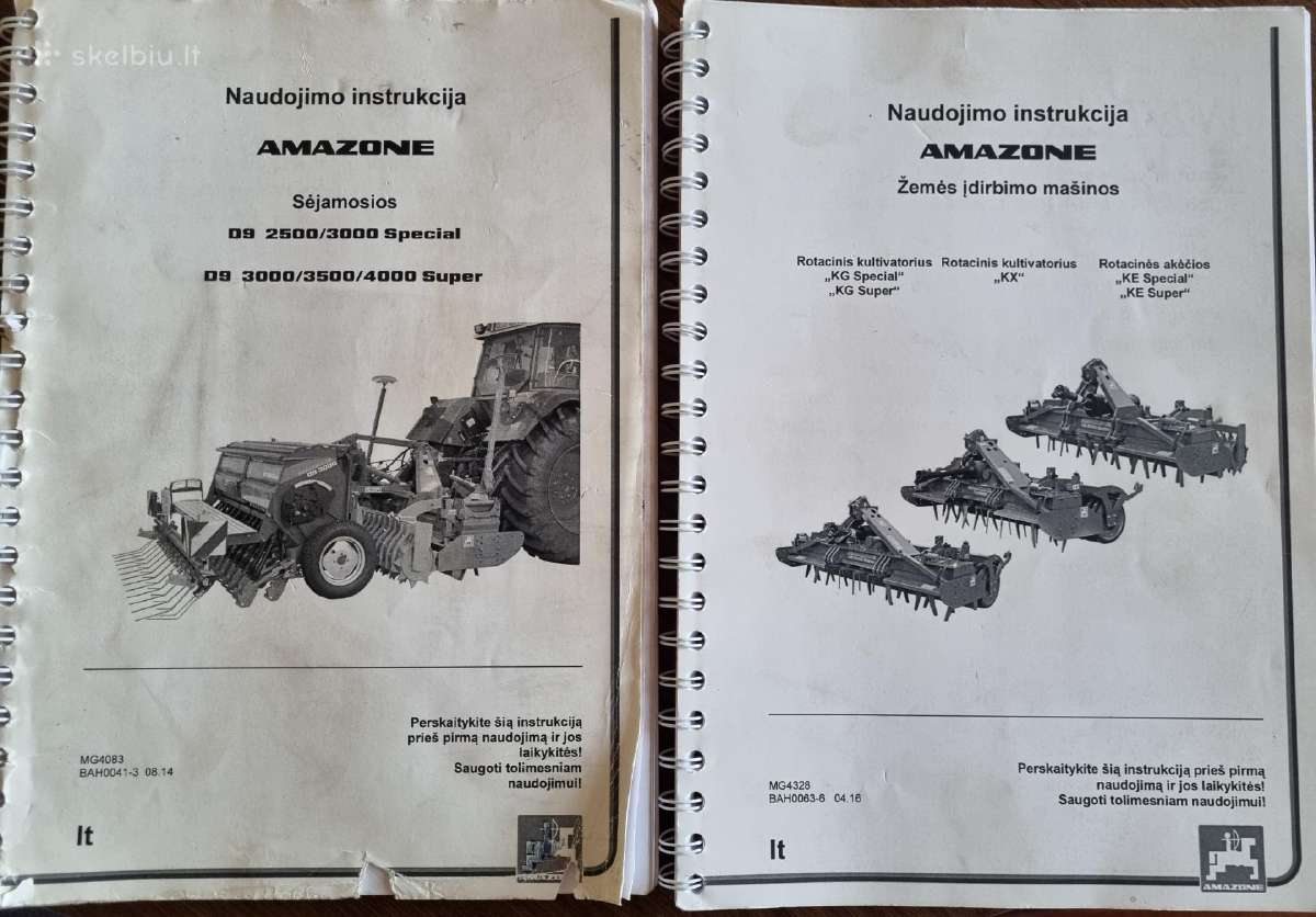 Sėjamoji Amazone D9 3000 Super + Kg 3000 Super - nuotraukos Nr. 15