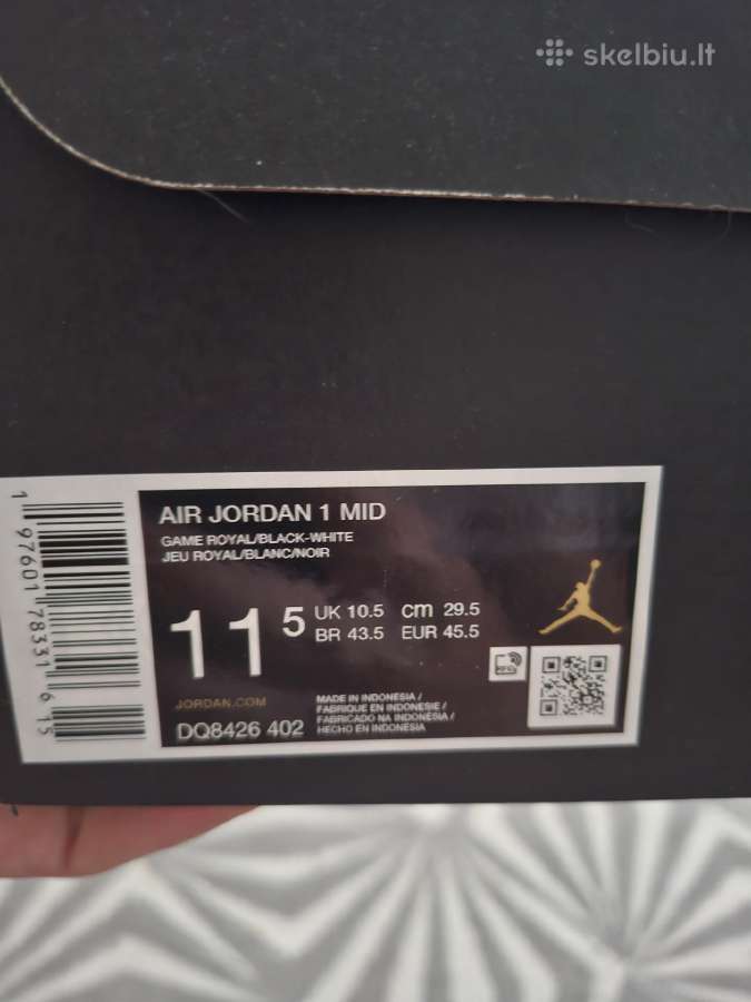 Jordan 1 high 45.5 - nuotraukos Nr. 9