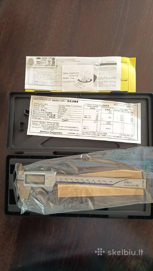 Elektroninis slankmatis 150mm - nuotraukos Nr. 4