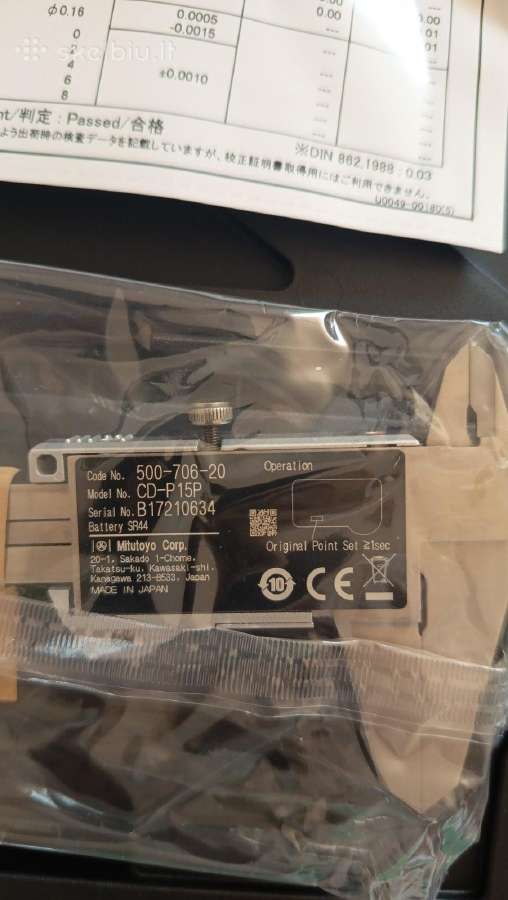 Elektroninis slankmatis 150mm - nuotraukos Nr. 5
