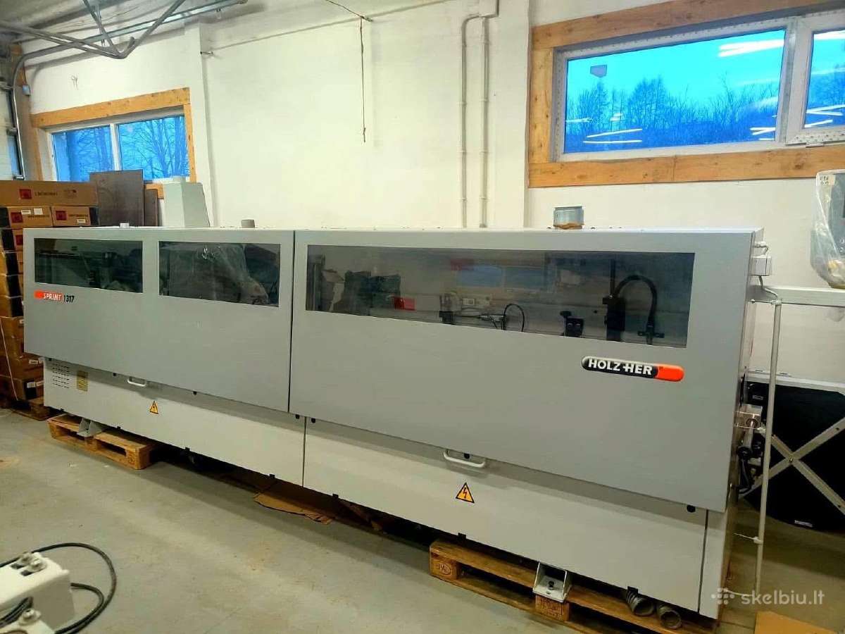 Briaunų laminavimo staklės Holzher Sprint