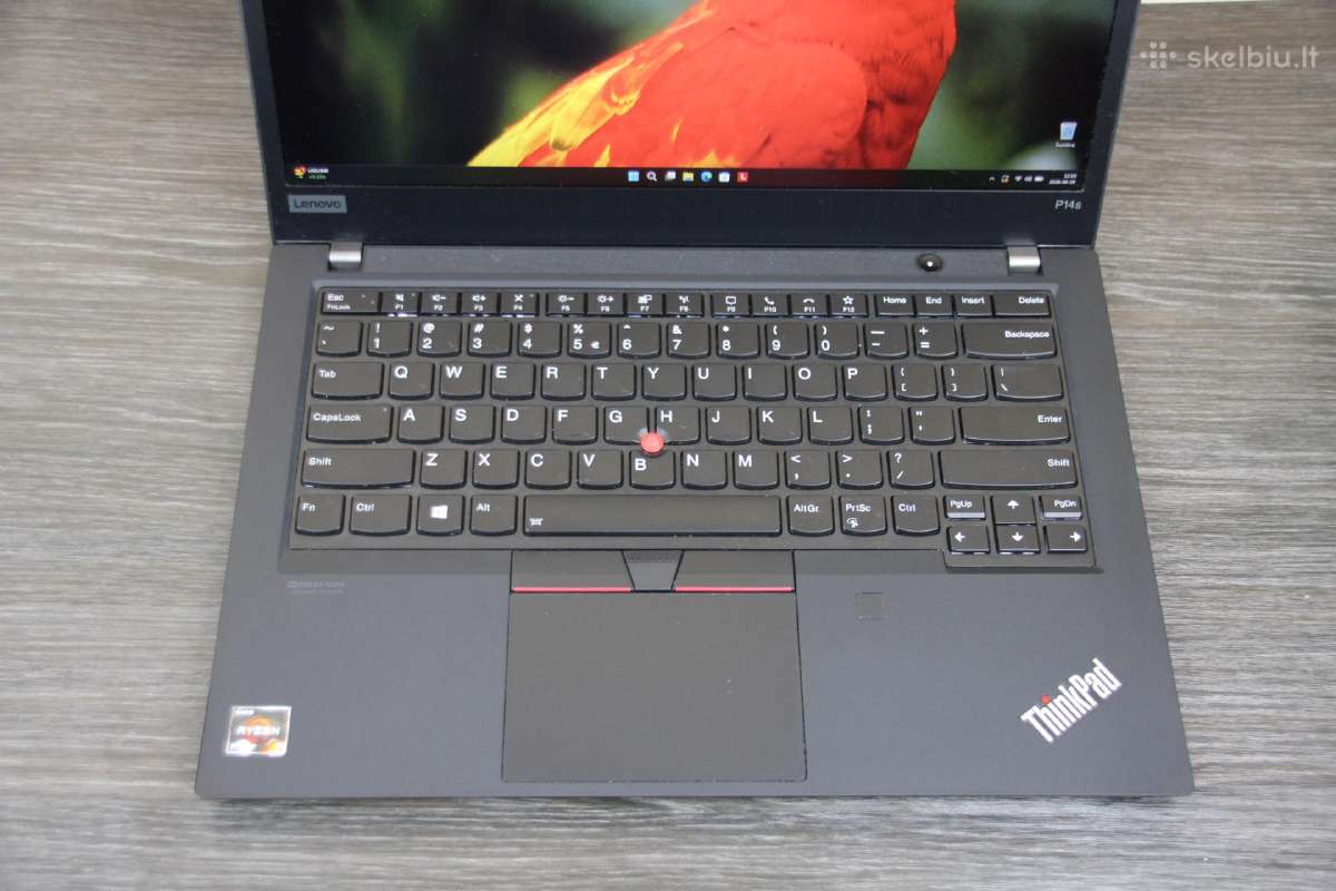 Lenovo P14s Ryzen 7 Pro 4750u Fhd Ips Touch - nuotraukos Nr. 2
