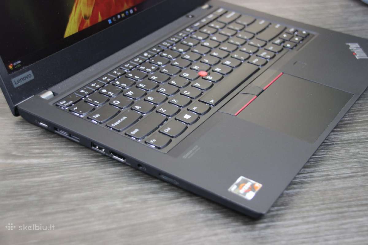 Lenovo P14s Ryzen 7 Pro 4750u Fhd Ips Touch - nuotraukos Nr. 6