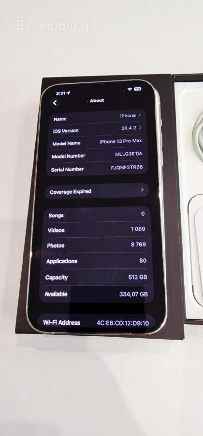 iPhone 13 Pro max 512