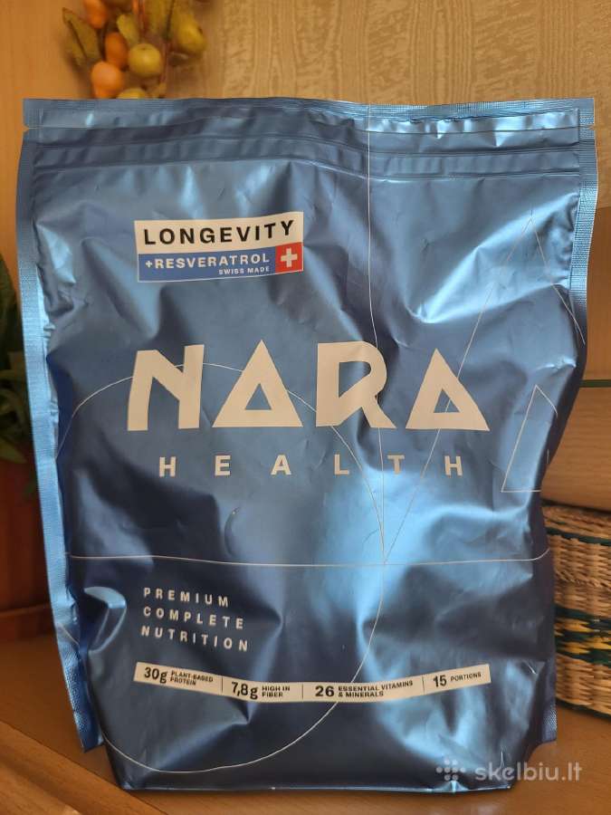 Nara Longevity šokolado skonio maisto kokteilis - nuotraukos Nr. 2