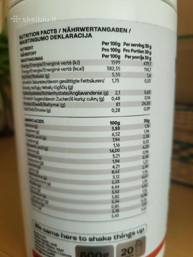 Nara Longevity šokolado skonio maisto kokteilis - nuotraukos Nr. 11