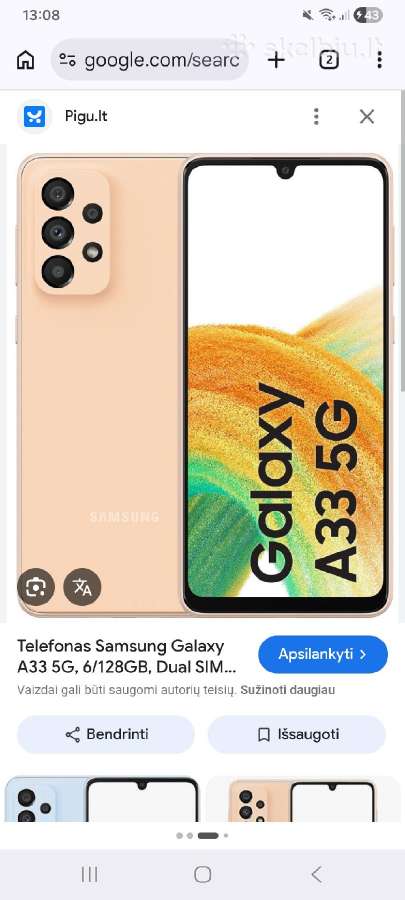 Samsung a33 5G