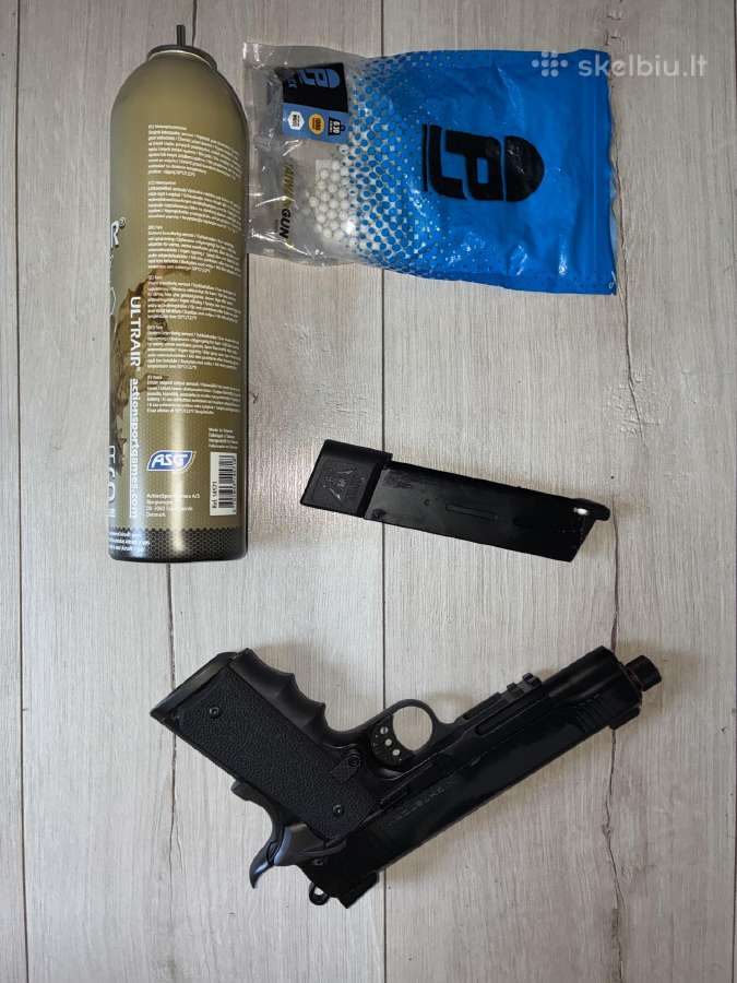 Airsoft 1911 pistoletas Nightstorm - nuotraukos Nr. 3