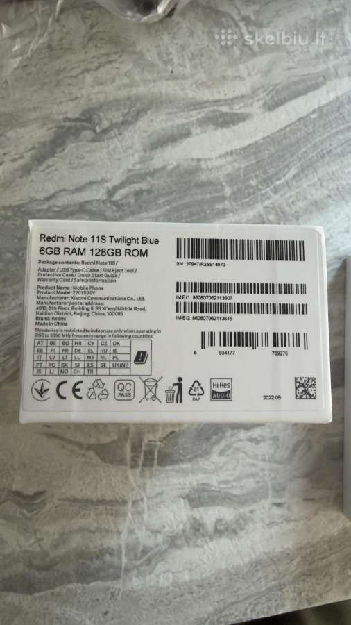 Xiaomi Redmi Note 11s - nuotraukos Nr. 4