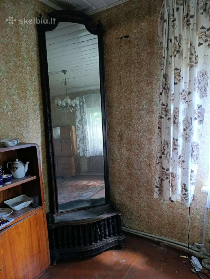 Art deco bufetas komoda. Tarpukarinis veidrodis