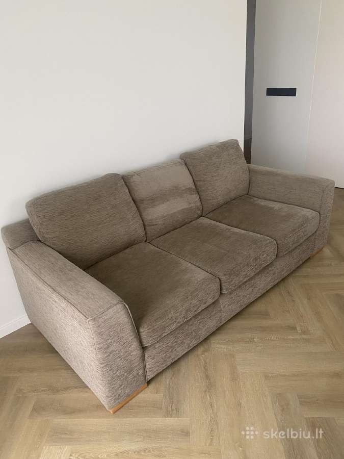 Parduodama trivietė sofa
