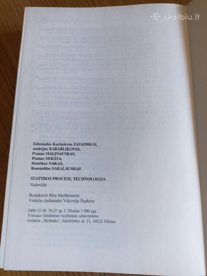 Statybos Procesų Technologija - nuotraukos Nr. 8