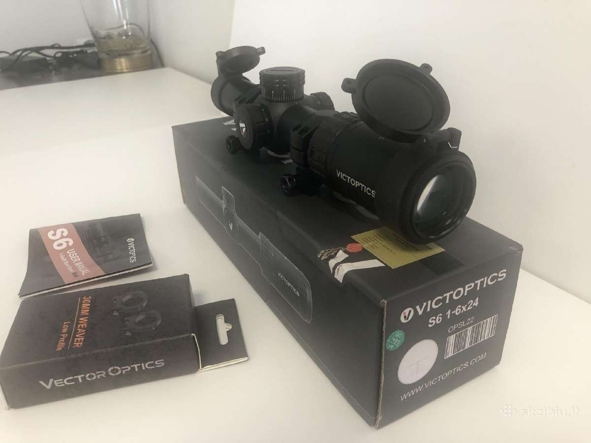 Optinis taikiklis Victoptics S6 1-6x24 - nuotraukos Nr. 2