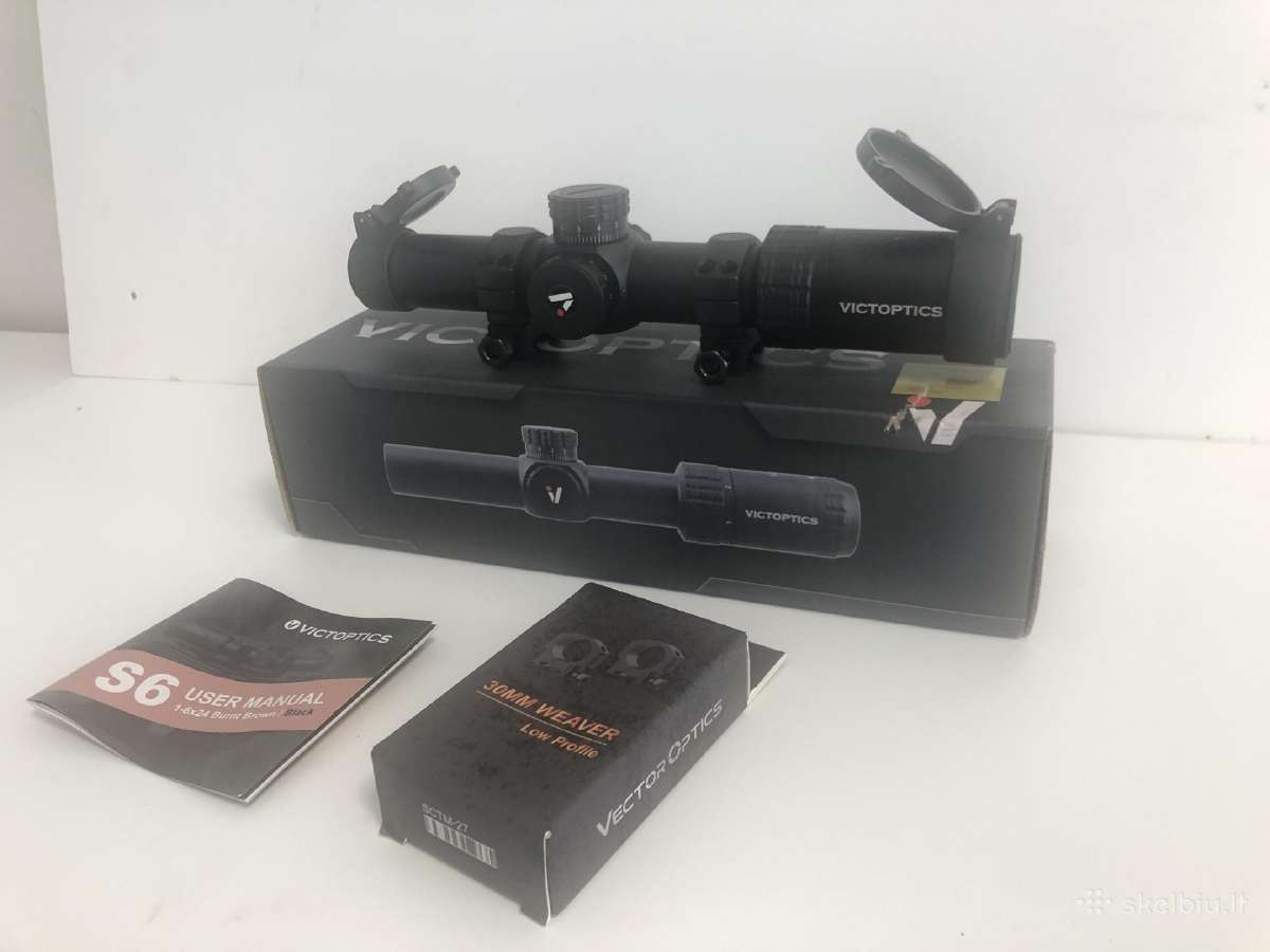 Optinis taikiklis Victoptics S6 1-6x24 - nuotraukos Nr. 3