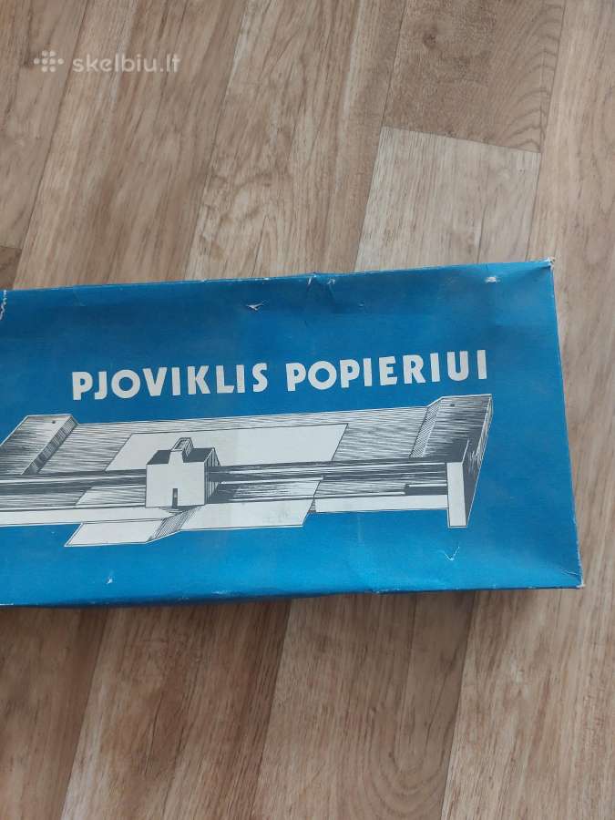 Pjoviklis popieriui 1990m - nuotraukos Nr. 2