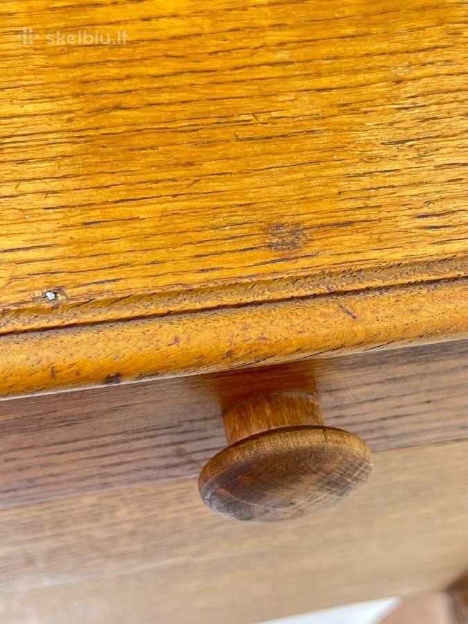Ąžuolinė siuvinėjimo reikmenų spintelė - nuotraukos Nr. 17