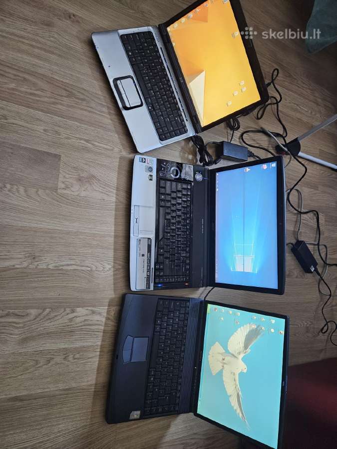 Nešiojami kompiuteriai sony, acer, hp