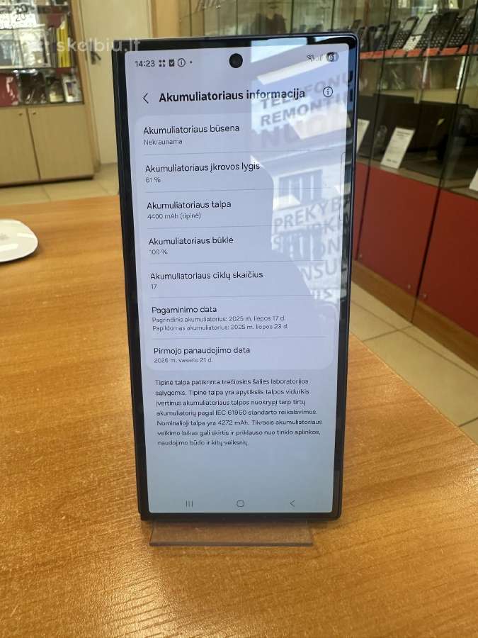 Samsung Galaxy Z Fold 7 256gb (Naudotas) - nuotraukos Nr. 2