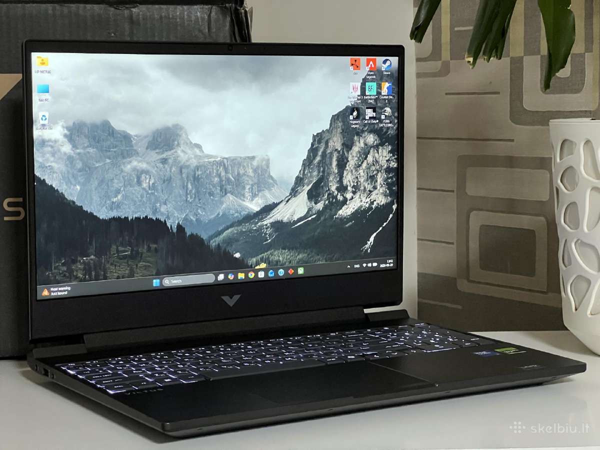 Parduodamas Hp Victus su Rtx 5060, Core 5, 144hz. - nuotraukos Nr. 2