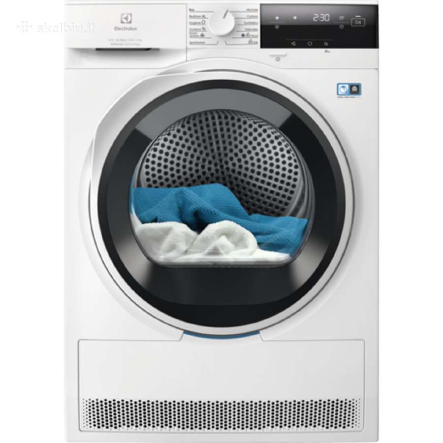 Džiovyklė Electrolux 800 Ultracare Ew8d394me